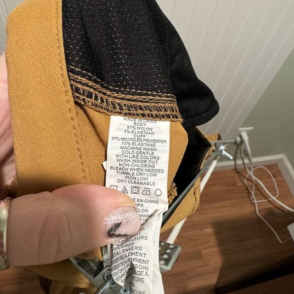 Prana Sky Canyon Jogger Pants Gold Size 14 - Picture 7 of 7